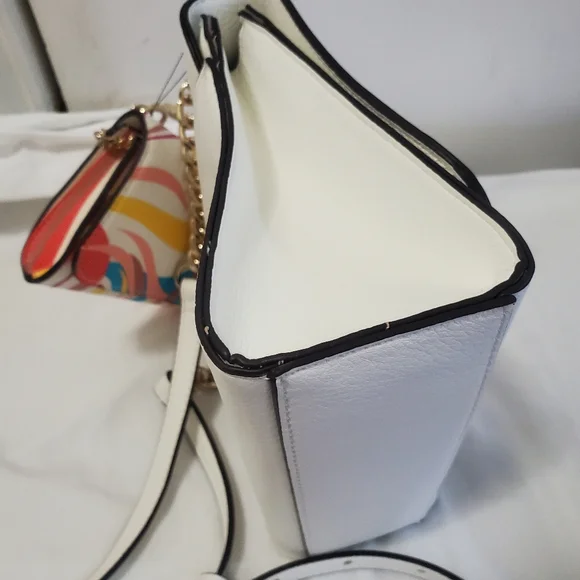 INC INTERNATIONAL CONCEPTS Women's Sibbell 2-1 Crossbody Bag White - Picture 1 of 8